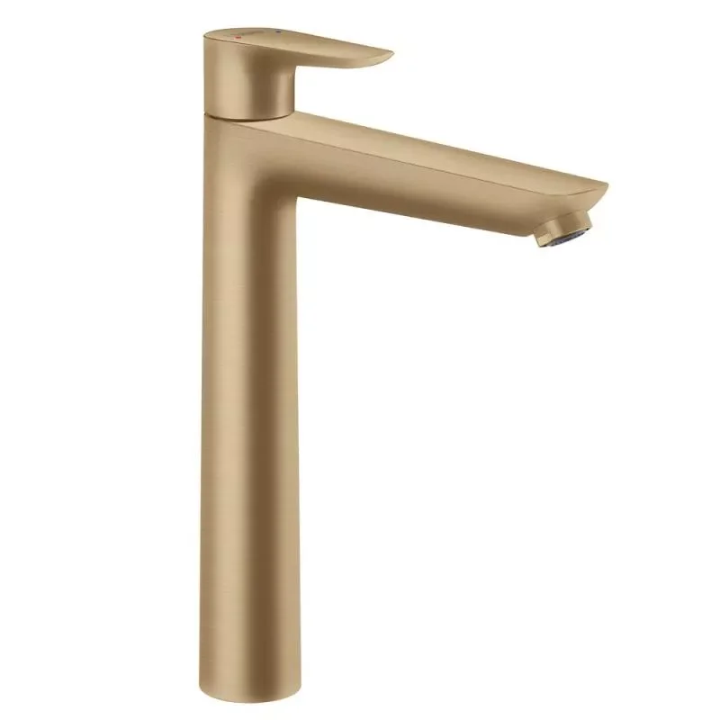 Baterie lavoar inalta, bronz periat, monocomanda, Hansgrohe Talis E XL