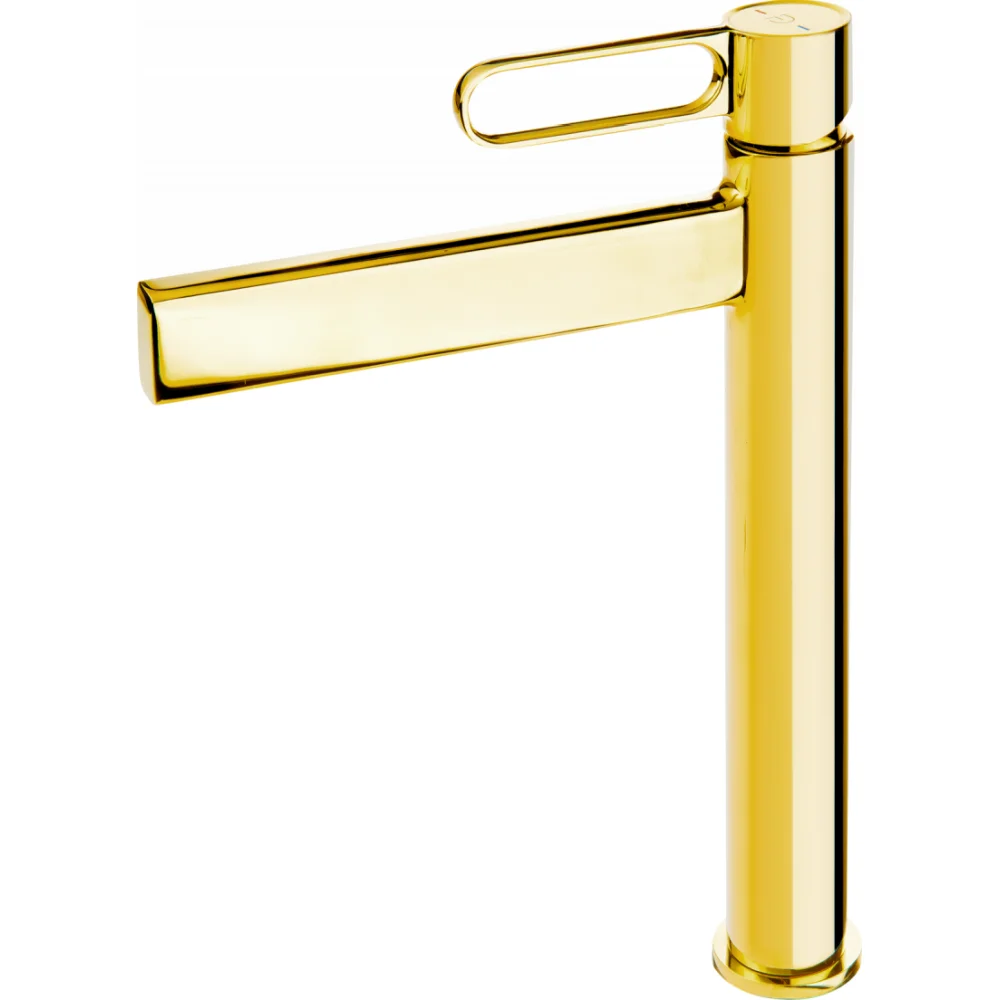 Baterie lavoar inalta FDesign Zaffiro, auriu lucios