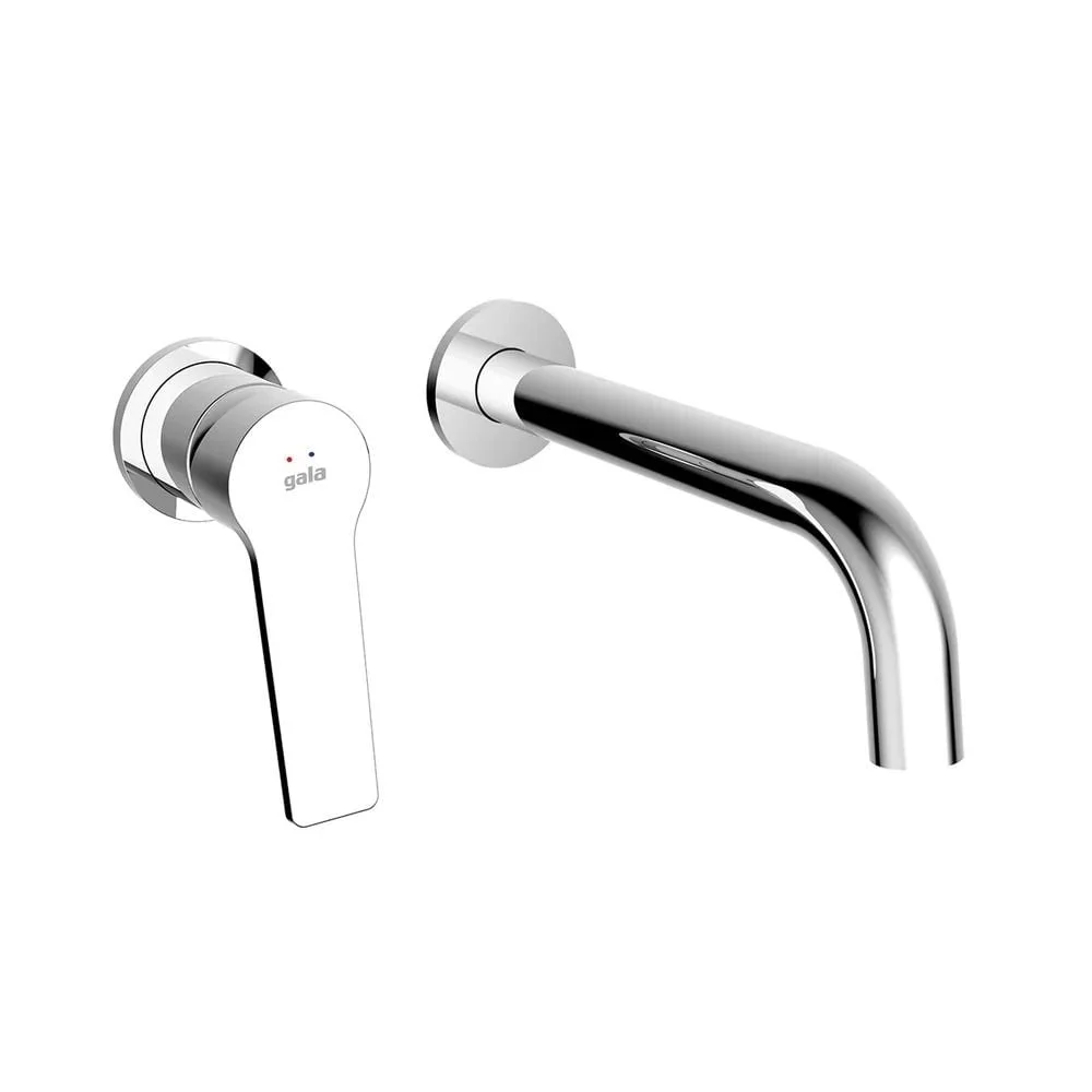 Baterie lavoar incastrata Gala Gadea, crom lucios