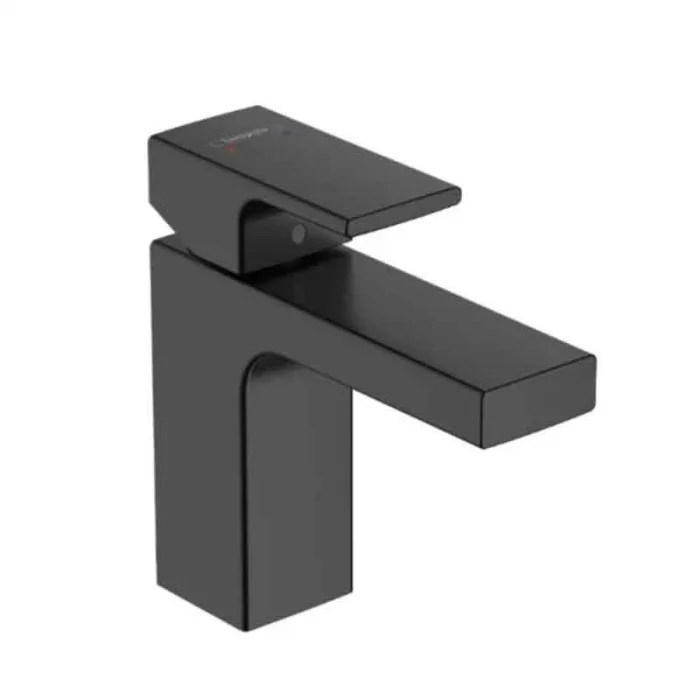 Baterie lavoar, negru mat, Hansgrohe Vernis Shape 100