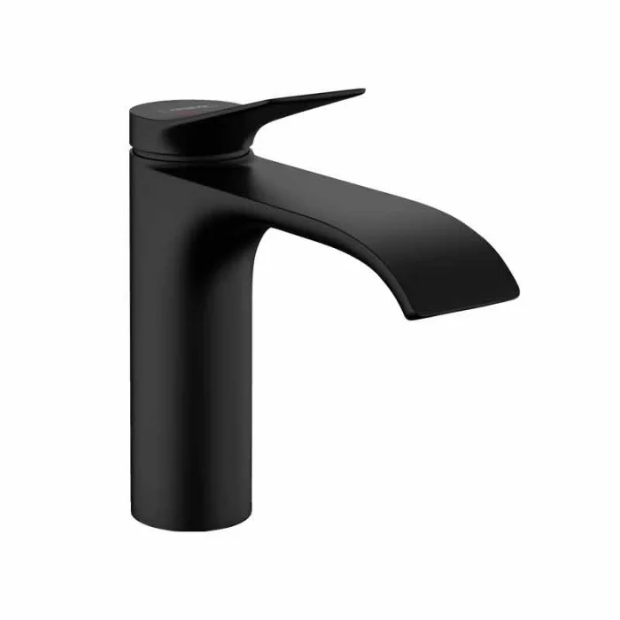 Baterie lavoar negru mat, tehnologie CoolStart, Hansgrohe Vivenis 110