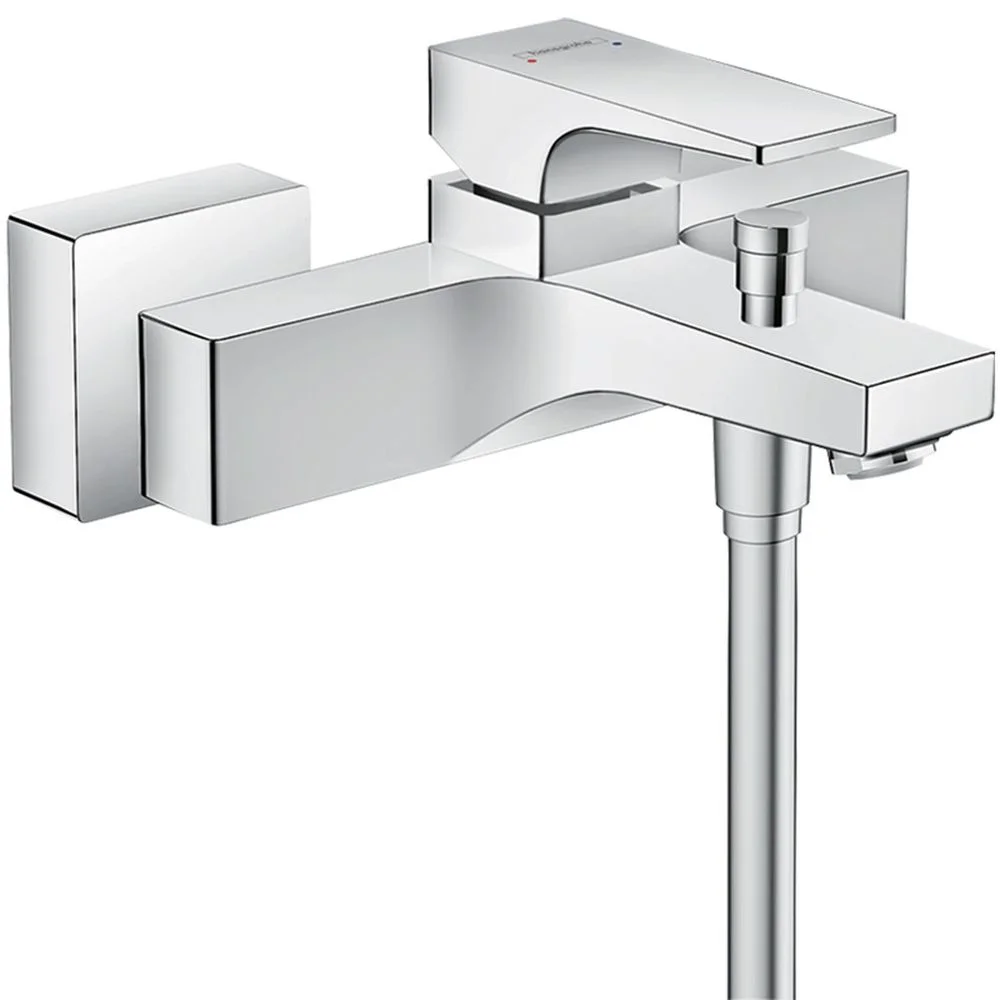Baterie pentru cada sau dus, culoare crom lucios, Hansgrohe Metropol, fara set de dus