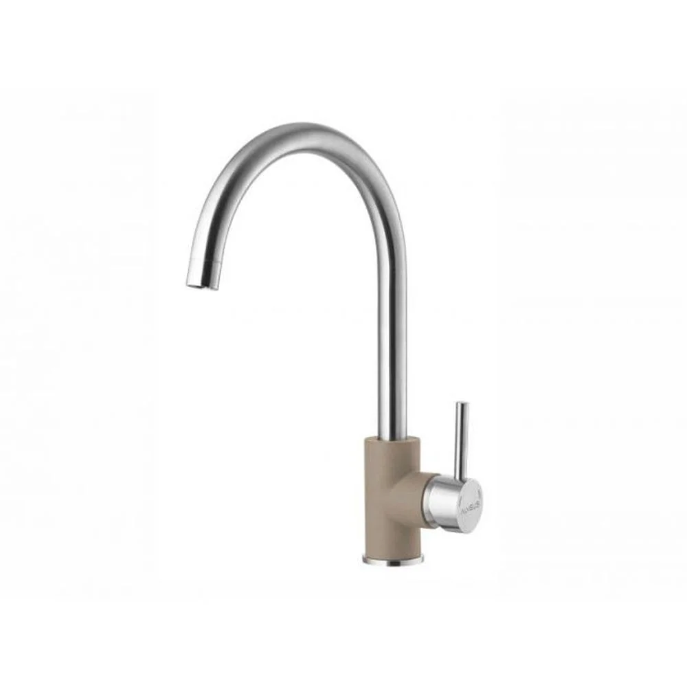 Baterie pentru chiuveta bucatarie bej Alveus Elza