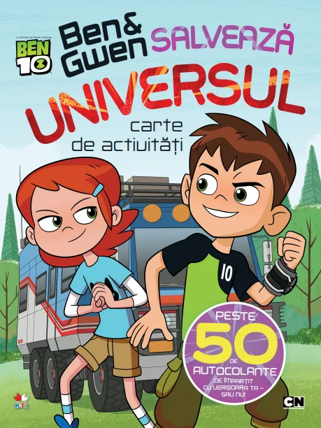 Ben 10. Ben &amp; Gwen salvează universul. Carte de activități