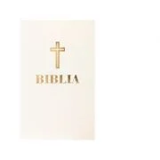 Biblia. Editie omagiala 100 de ani de la Marea Unire, alba, piele