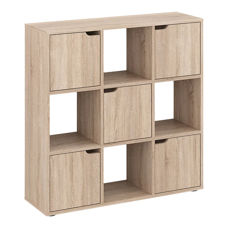 Biblioteca Bookel  , Sonoma 88x28x89cm