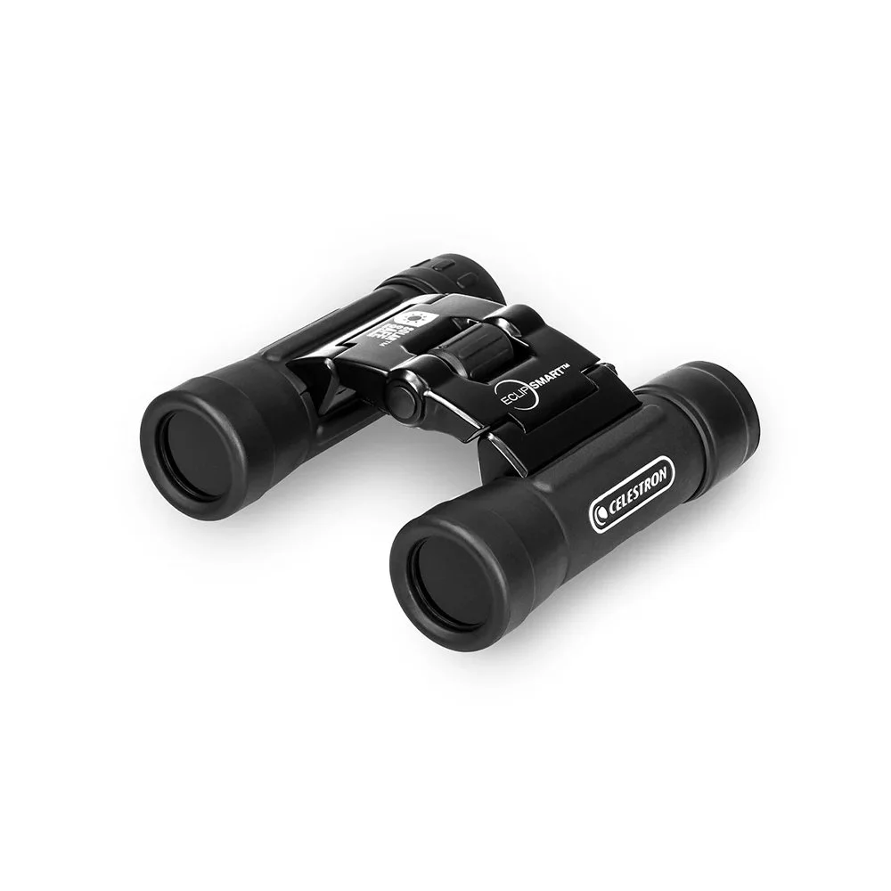 Binoclu solar Celestron EclipSmart 10x25, negru