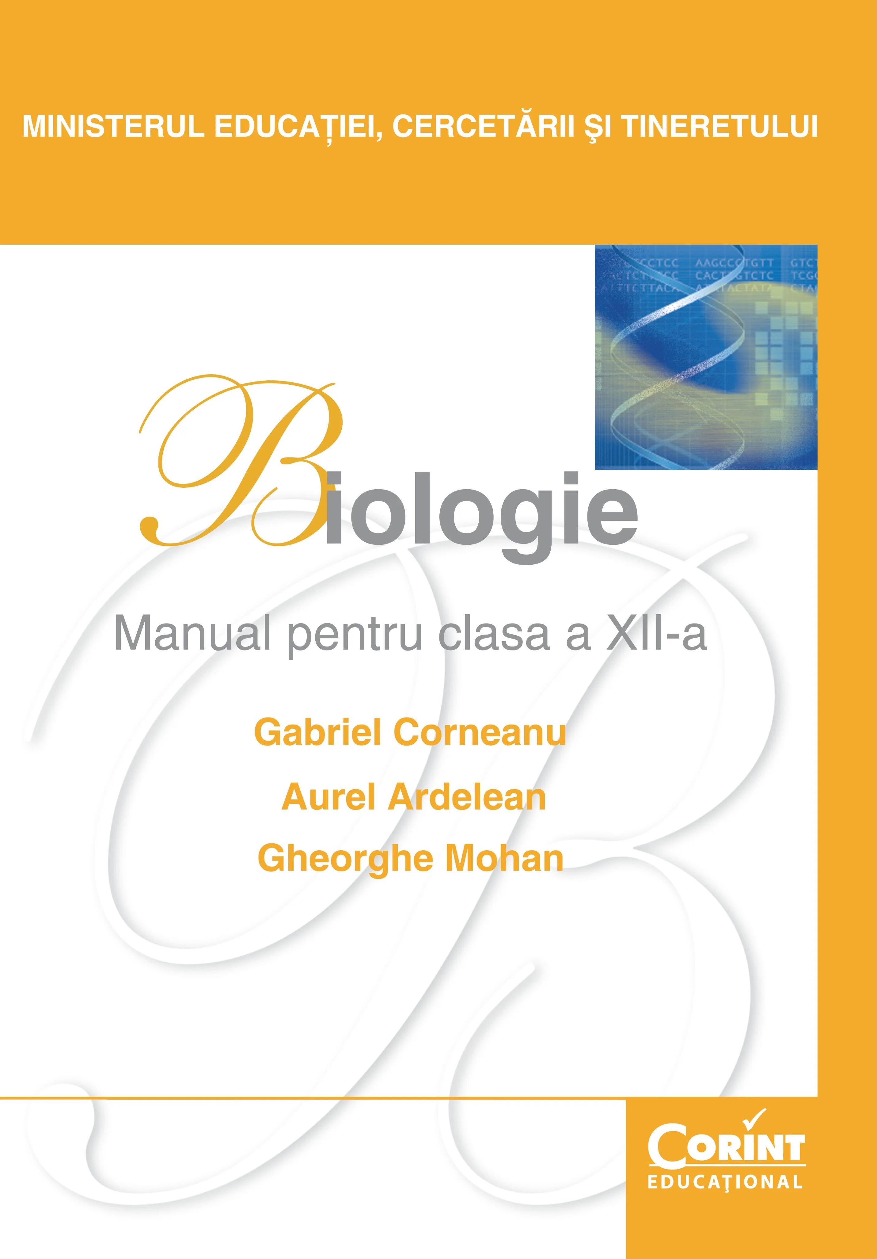 Biologie - Manual pentru clasa a XII-a