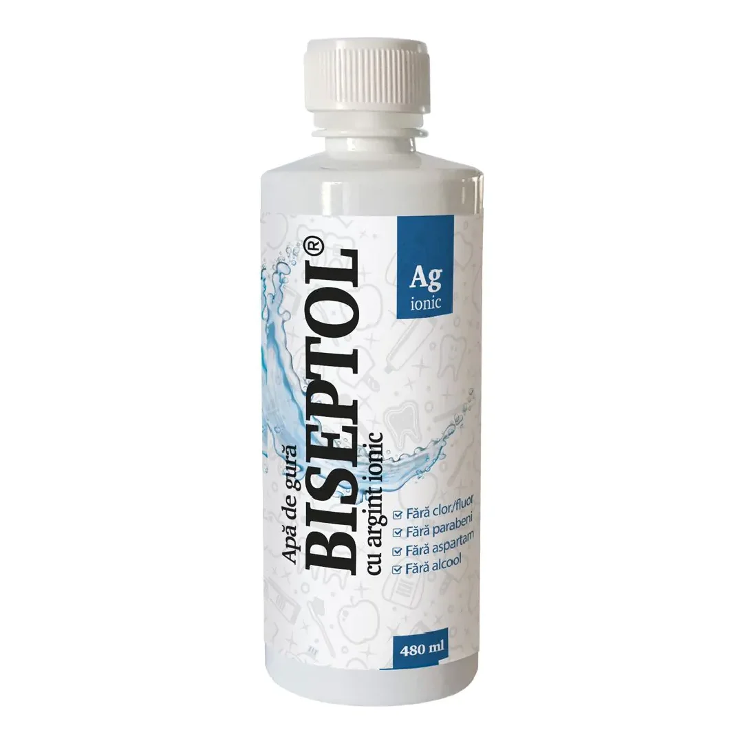 BiSeptol apa de gura, 480 ml, Dacia Plant