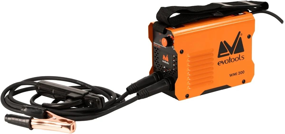 *BLACK FRIDAY* Aparat de Sudura Tip Invertor WMI 200, anti-stick, 2.8kg, 2.5-3.2mm, Evotools 683145