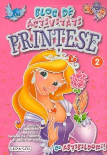 Bloc de activități. Prințese 2 - Paperback brosat - *** - Girasol