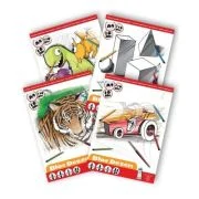 Bloc de desen A4 Pigna, Coli nelipite, 16 file, 110g/mp