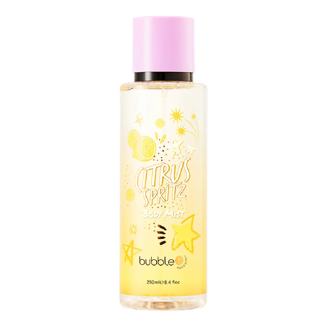 Body Mist cu parfum de citrice, 250ml, Bubble T