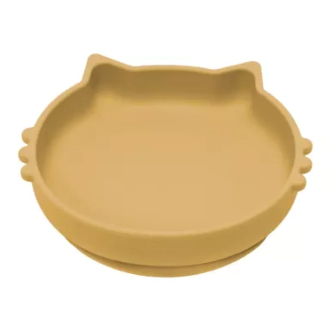 Bol din silicon Kitty II, 6 luni+, Honey, Appekids