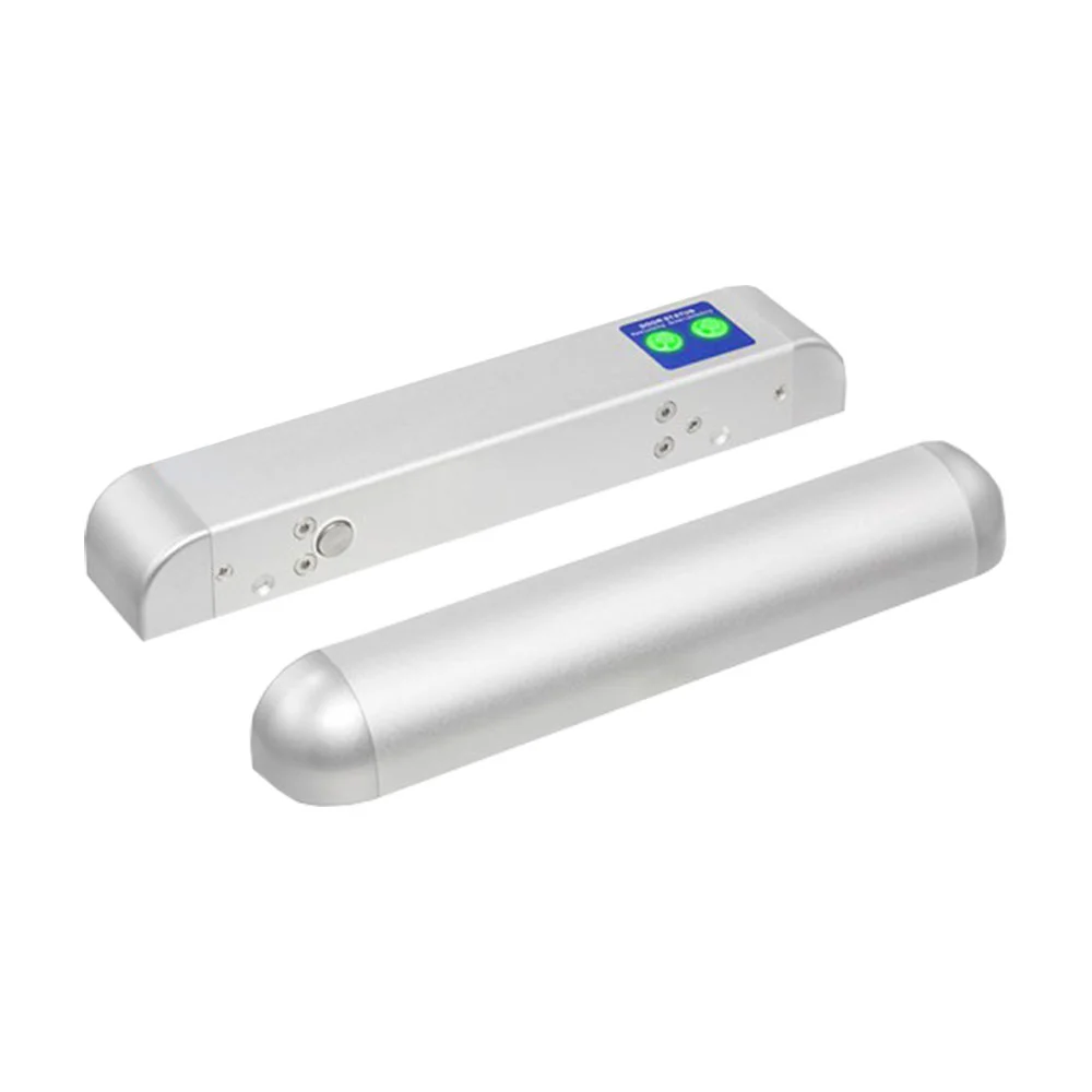 Bolt electric cu actiune electromagnetica YB-500H(LED)-SV, NO/COM, Fail Safe, LED, 1000 Kgf, temporizator, aparent