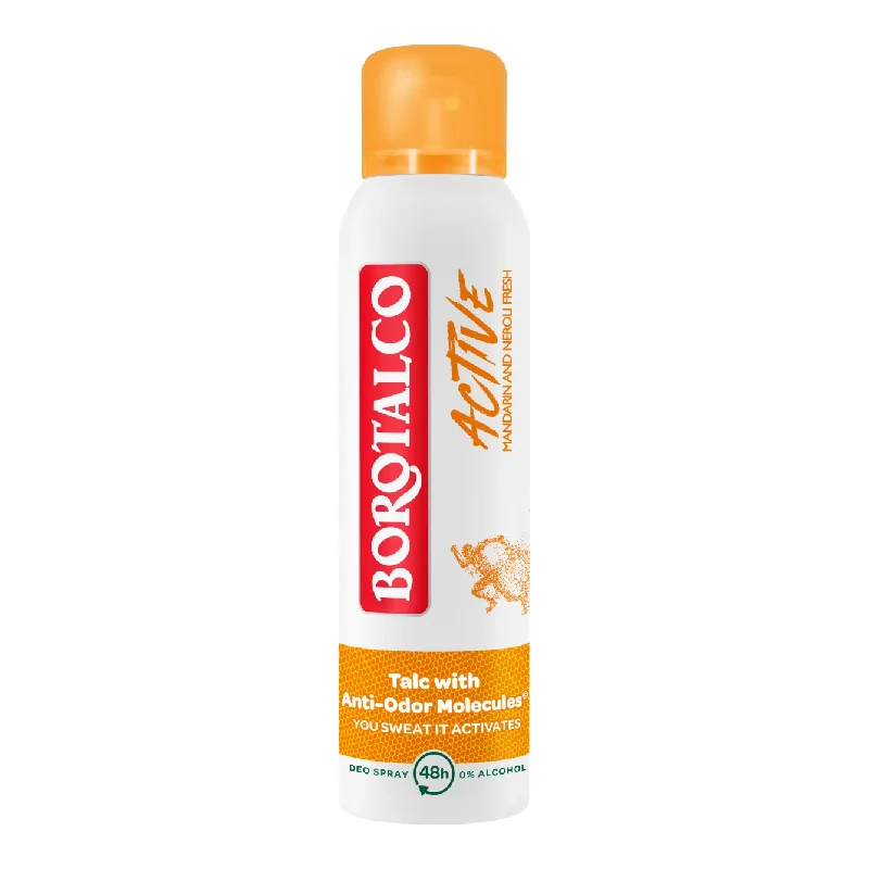 BOROTALCO Deodorant spray Active Mandarine&Neroli, 150ml