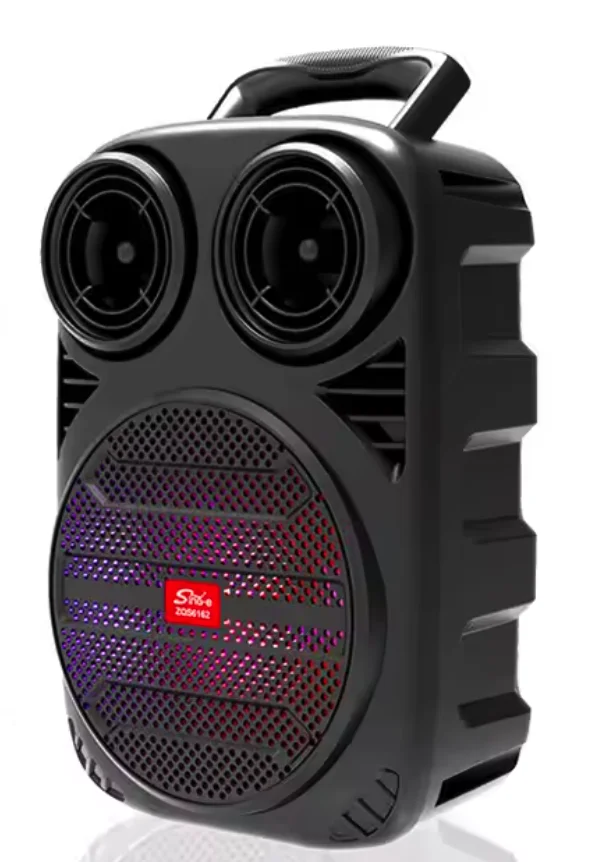 Boxa bluetooth ZQS 6162 portabila cu LED RGB si maner transport