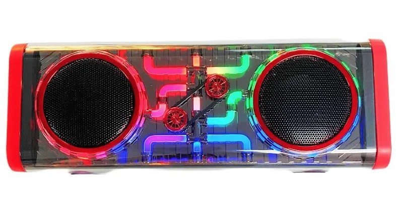 Boxa portabila  Q YX1010 cu Bluetooth si iluminare RGB