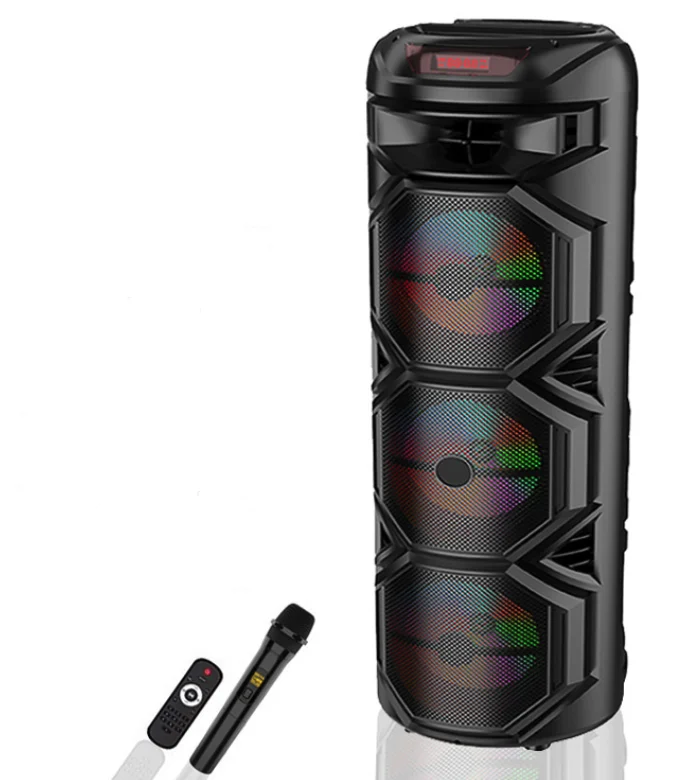 Boxa portabila ZQS8301 mare cu microfon si telecomanda 8x3 inch 4500mah