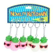 Breloc - ananas cu lumini, 3+ ani, MegaCreative, 454151