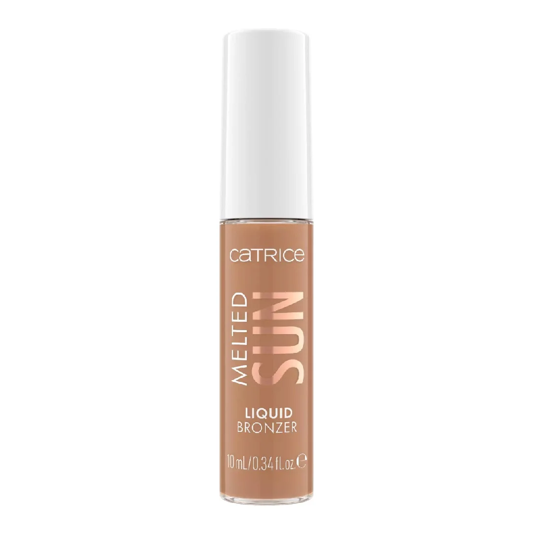 Bronzer lichid pentru fata Melted Sun, 015 Sunkissed, 10 ml, Catrice