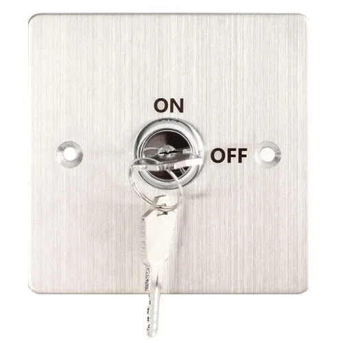 Buton de iesire cu cheie KY-B-SS-2, ingropat/aparent, otel inoxidabil