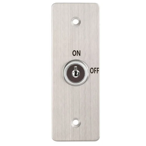 Buton de iesire cu cheie KY-C-SS-2, ingropat/aparent, otel inoxidabil