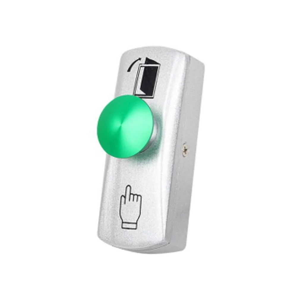 Buton de iesire tip ciuperca LinkPower ML-909G, 12/24 V, NO/COM, aliaj aluminiu