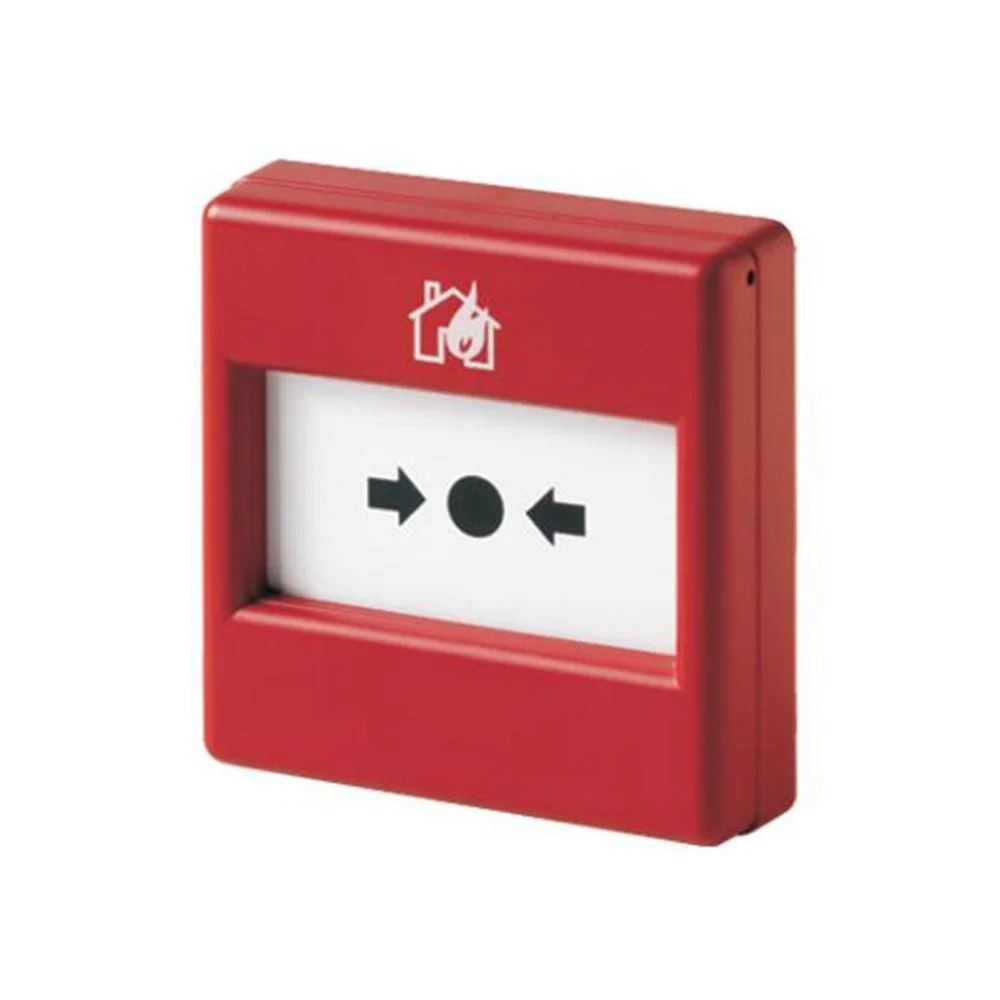 Buton de incendiu conventional cu sticla Siemens FDM1101A-RG, IP44
