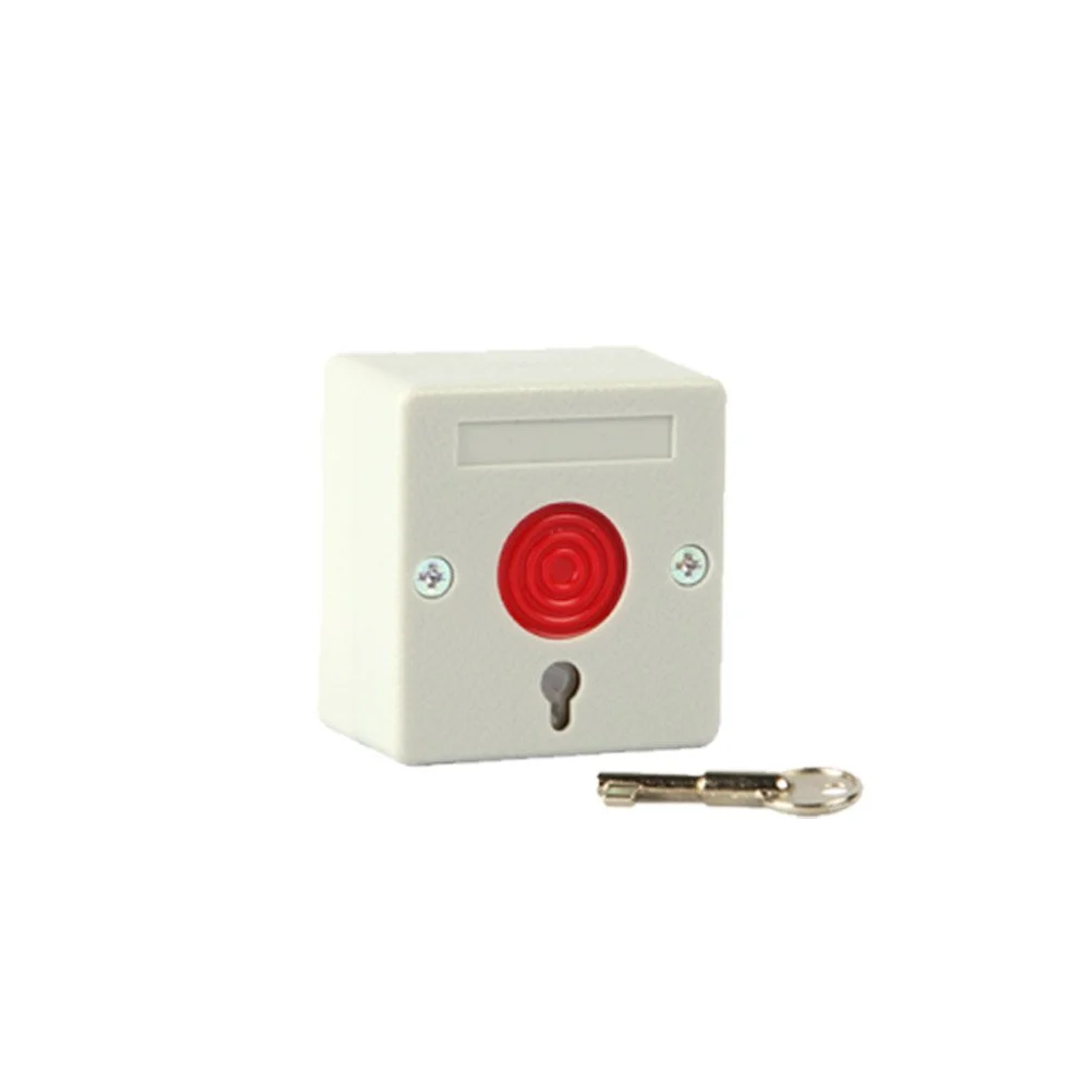 Buton panica Dahua ARD812, contact NO/NC, 250 VDC, 300 mA, resetare mecanica