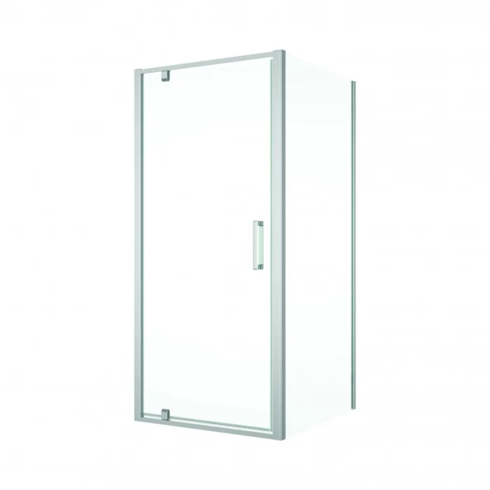 Cabina dus 80x80 cm cu usa batanta, crom lucios, sticla securizata de 6 mm, Sanswiss Ocelia