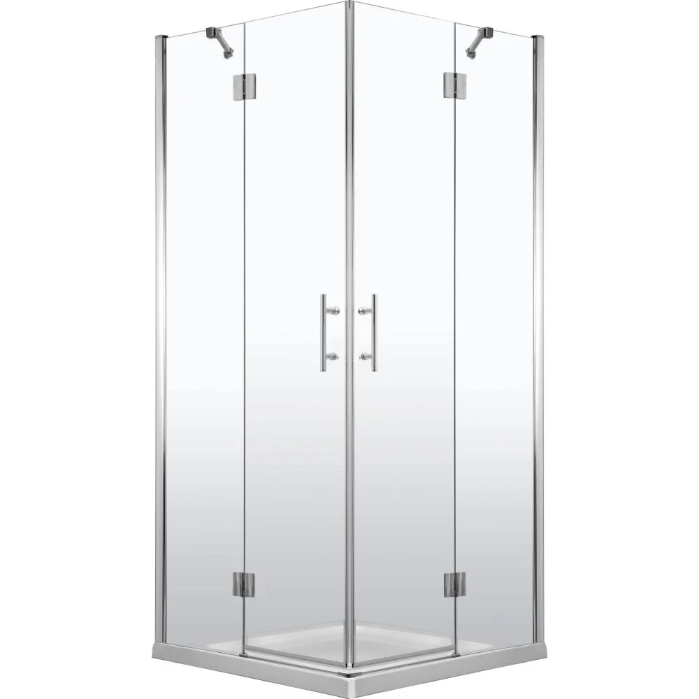 Cabina dus patrata cu usi batante 80x80 cm Deante Abelia