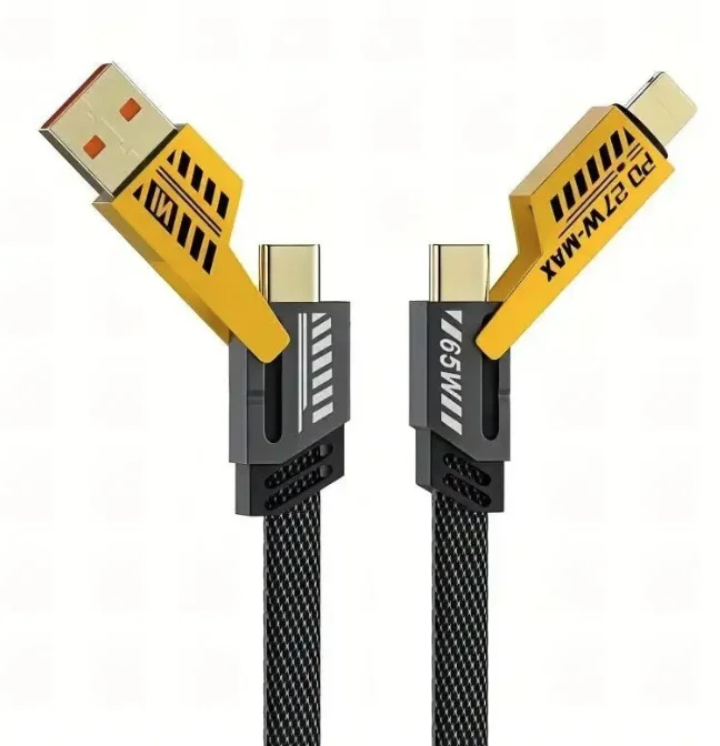 Cablu de Date 4 in 1 Super Fast PD 27W USB 65W