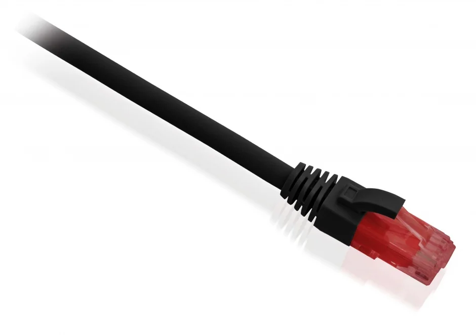 Cablu de retea RJ45 MYCON outdoor/exterior cat.6 UTP 90m Negru, CON0090