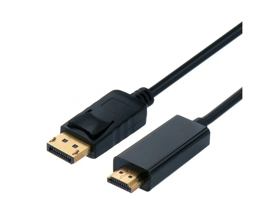 Cablu Displayport la HDMI Full HD T-T 3m Negru, S3677