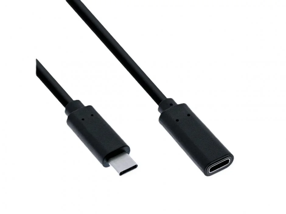 Cablu prelungitor video USB type C 4K60Hz T-M 1.5m Negru, Value 11.99.5496