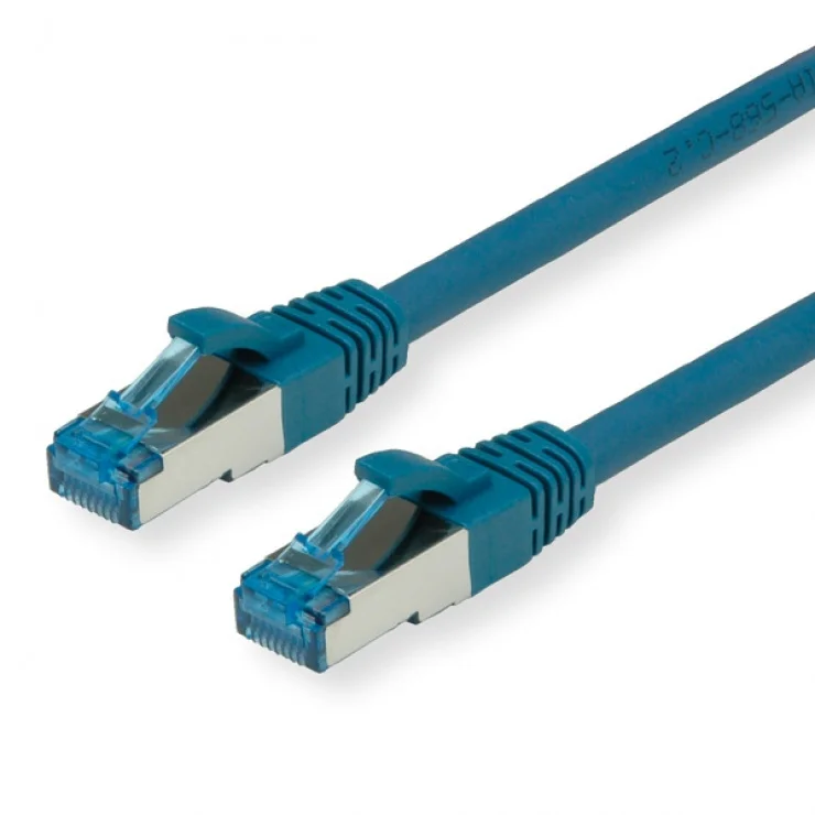 Cablu retea S-FTP cat 6a Bleu 5m, Value 21.99.1955