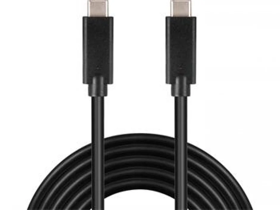 Cablu USB 3.2 Gen 2x2-C la USB-C 3A 20Gbit/s T-T 2m, ku31cg2bk