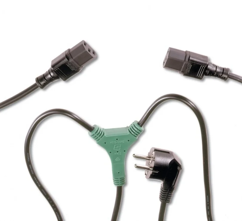 Cablu Y alimentare PC Schuko la 2 x C13 230V Schuko 2m, KPSPY