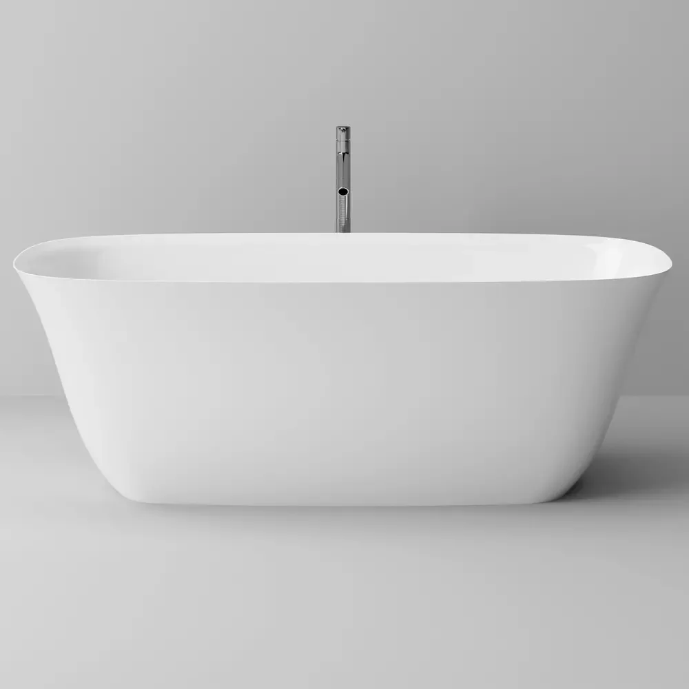 Cada freestanding, din compozit, 170x73 cm, fara preaplin,  Marmite Creta