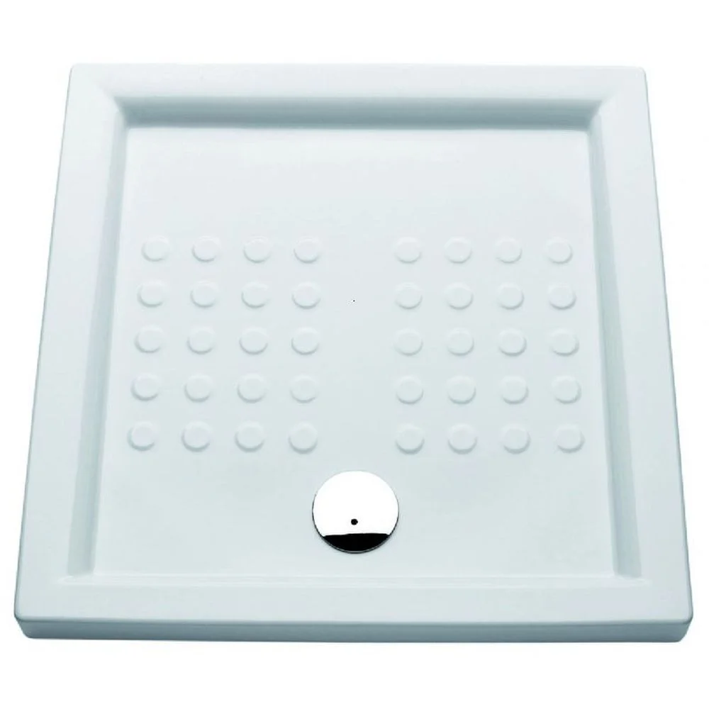 Cadita dus patrata Gala Atlas, 90x90 cm, alba