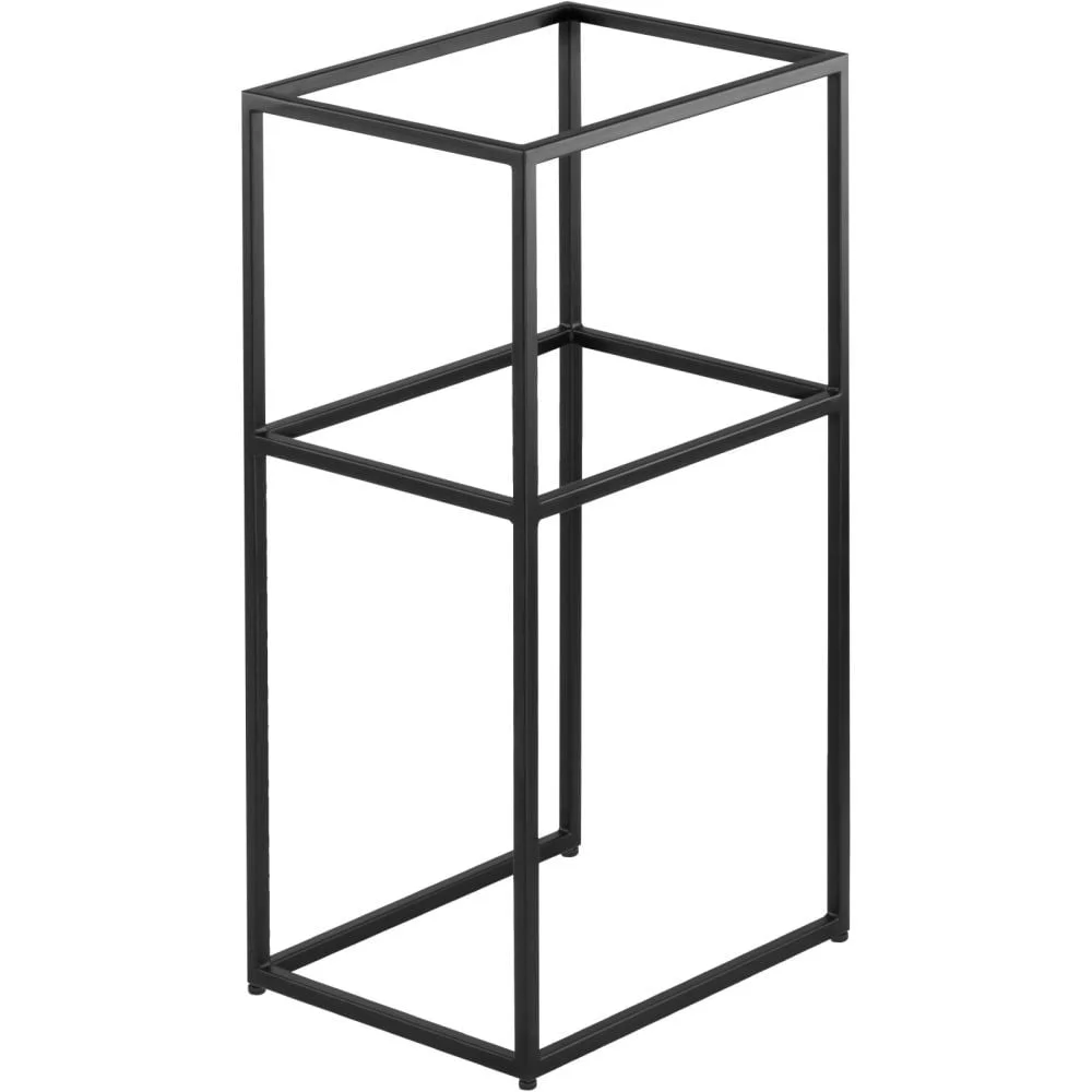 Cadru metalic negru pentru montare lavoar baie Correo, 30 cm