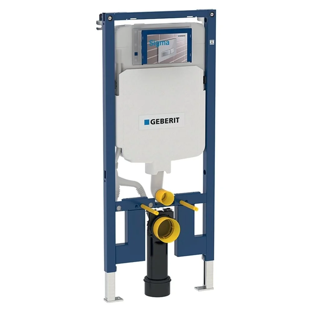 Cadru wc suspendat 8 cm Duofix cu rezervor wc incastrat Geberit Sigma