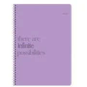 Caiet A5 cu spira, 120 file dictando, 80g/mp, coperta carton