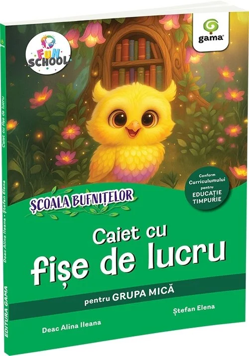 Caiet cu fise de lucru grupa mica