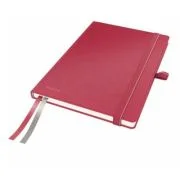 Caiet de birou Leitz Complete, A5, dictando, rosu