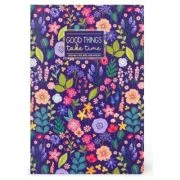 Caiet dictando, mediu, Flori, Legami