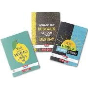 Caiet scolar A4 Herlitz X. Book Quotes, 80 file, dictando, colturi rotunjite, 70g/mp, 9480980