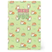 Caiet Simplu, Mediu, Corgi, Legami