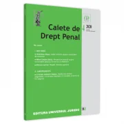 Caiete de drept penal nr. 4/2020